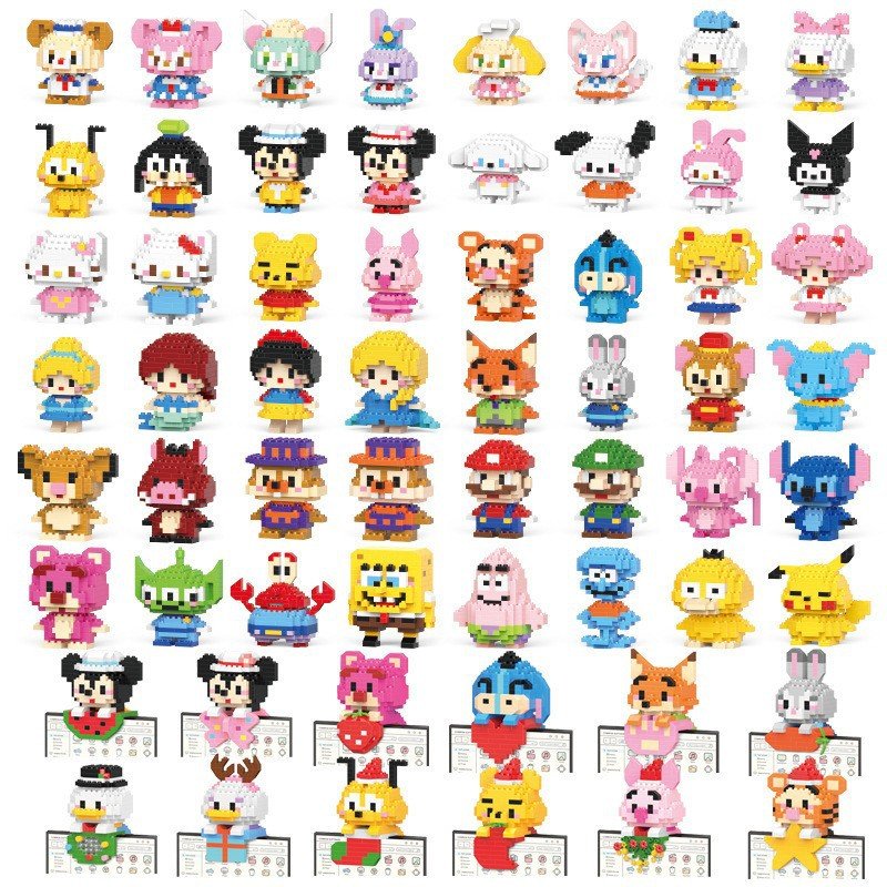 Мини лего | Mini Pixel Character Blocks | gadaadnom.com