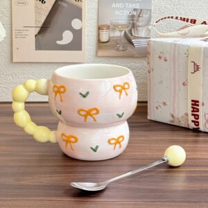 Туузан хээтэй ганган аяга | Cute Ribbon Mug