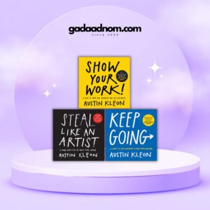 Austin Kleon Three Book Set (Steal Like An Artist/Show Your Work/Keep Going)
